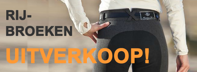 Uitverkoop Rijbroeken!