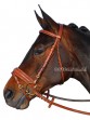 Vantaggio Hoofdstel Maestoso Cognac/Goud