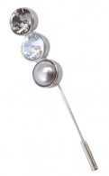 Otto Schumacher Plastronspeld Platin