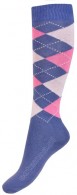 Esperado Kniekous Denimblue/Wit/Roze