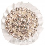 ShowQuest Plastronspeld Rozet White