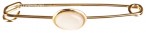 ShowQuest Plastronspeld Parel White