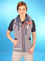 PK Waistcoat Scarlet Vivid Grey