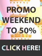 Promo Weekend up to 50% online & in store
