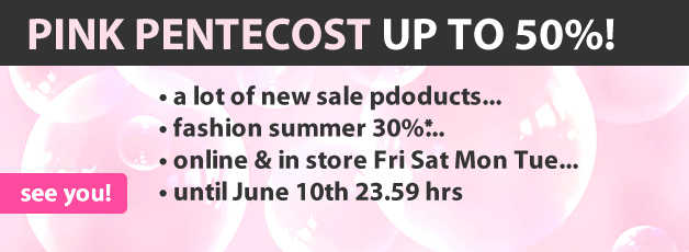 Pink Pentecost up to 50%