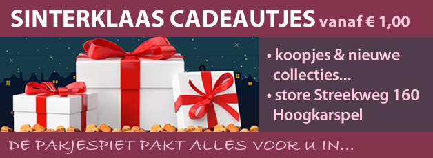 Sinterklaas tot 30%!