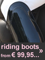 Leather riding boots from € 99,95
