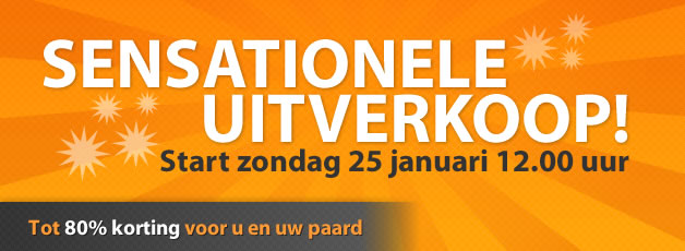Sensationele Uitverkoop!