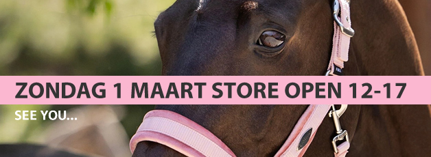 Zondag store open 12-17!