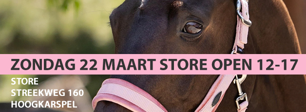 Zondag store open 12-17!