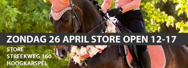 Openingstijden store