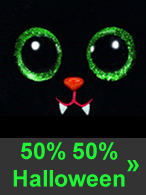 Halloween 50%...