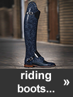 Leather riding boots from € 99,95