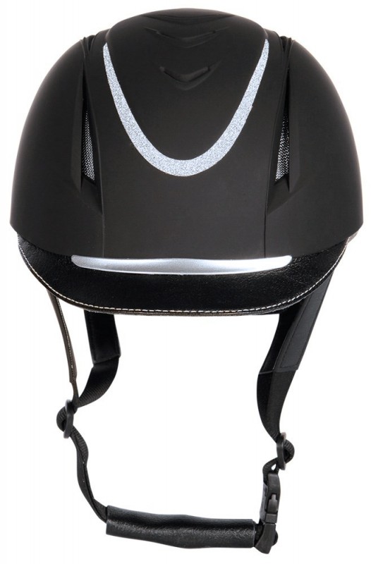 Harry's Horse Riding Helmet Challenge Sparkle Black Ooteman Equestrian