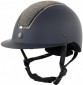 BR Riding Helmet Omega Glamourous Navy/Gunmetal