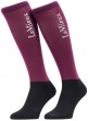 LeMieux Show Socks Blackberry 2-Pack