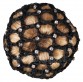 BR Hair Knot Net Crystal Black