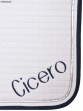 Embroidery Anky Saddle Pad Block Letters