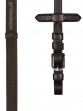 Vantaggio Reins Anti-Slip 1 + Buckle + Stops Brown