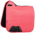 LeMieux Saddle Pad Suede Square Dressage Papaya