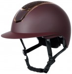 Harry's Horse Riding Helmet Mont Blanc Sparkle Bordeaux/Rosegold