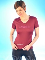 Kingsland Shirt Olivia Burgundy
