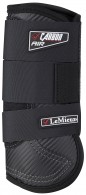 LeMieux Leg Protector Carbon Air XC Front Black