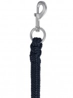 Eskadron Halstertouw Platinum + Musketonhaak Navy 