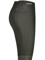 Pikeur Riding Breeches Romy Knee Grip Blackolive