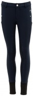 BR 4-Ever Horses Rijbroek Bauke Full Grip Softshell Total Eclipse 