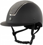 BR Riding Helmet Omega Glamourous Black/Gunmetal