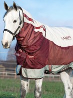 Rambo Rain/Fly Rug Summer Series Burgundy/Grey