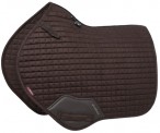 LeMieux Saddle Pad Suede Close Contact Brown