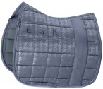 Eskadron Saddle Pad Essence Big Square Glossy Doveblue