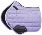 LeMieux Zadeldek Carbon Mesh Air Close Contact Wisteria