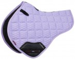 LeMieux Zadeldek Carbon Mesh Air Close Contact Half Wisteria 