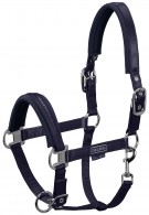 Eskadron Headcollar Satin Crystal Navy