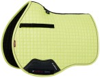 LeMieux Saddle Pad Suede Square GP Kiwi