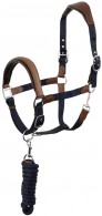 Anky Headcollar Set ATH22007 Navy/Brown