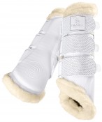Eskadron Leg Protector Pure Mesh Glitter White