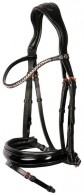 Harry's Horse Bridle Lacque II Black/Rosegold