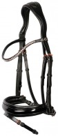 Harry's Horse Hoofdstel Lacque II Black/Rosegold