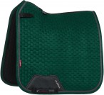 LeMieux Saddle Pad Suede Square Dressage Spruce 