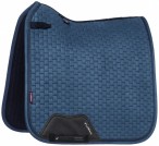 LeMieux Zadeldek Suède Square Dressage Atlantic