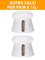 Super Sale! Vantaggio Bell Boots Lambswool White