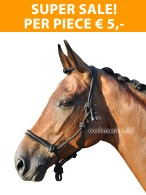 Super Sale! Vantaggio Rope Headcollar Cob Black