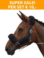 Super Sale! Vantaggio Bontset Halster Lamswol Black