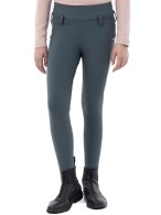 BR Riding Breeches Dora Kids Tights Full Grip Dark Slate