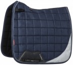LeMieux Zadeldek Suède Reflective Dressage Navy