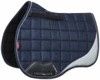 LeMieux Saddle Pad Suede Reflective GP Navy